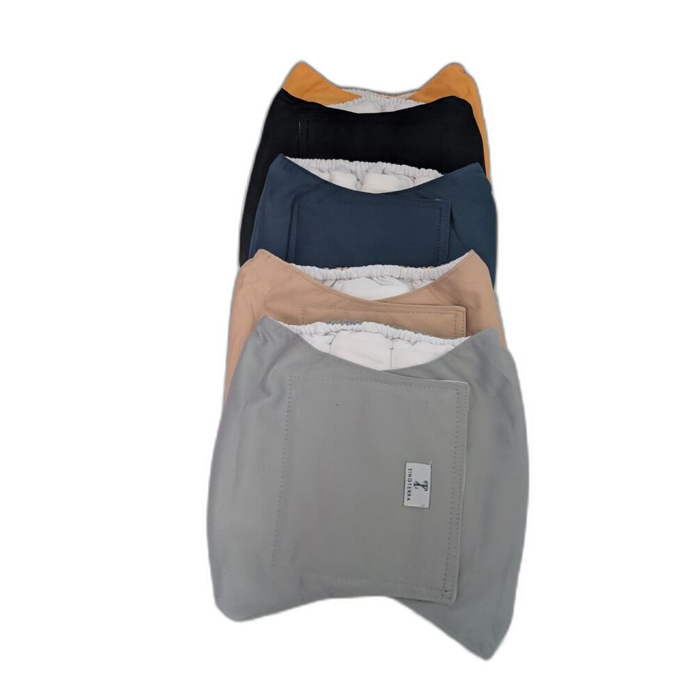 Zingterra 5 Pack Dog Diapers Male, Reusable Leakproof Belly Band Wraps L NWOT - Picture 5 of 9